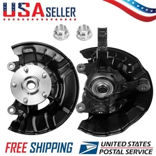 Pair Front Wheel Bearing Hub Knuckle Assy for 14-18 Toyota Corolla 1.8L 698-476