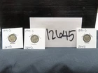 1944-S Mercury Silver Dime lof of 3 Ungraded 12645