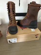 Red Wing Shoes Men's Leather Work Boots Size 9