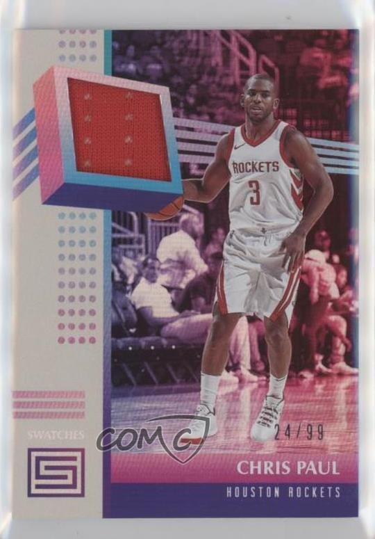 2017-18 Panini Status Swatches 24/99 Chris Paul #S-CP3 06vc