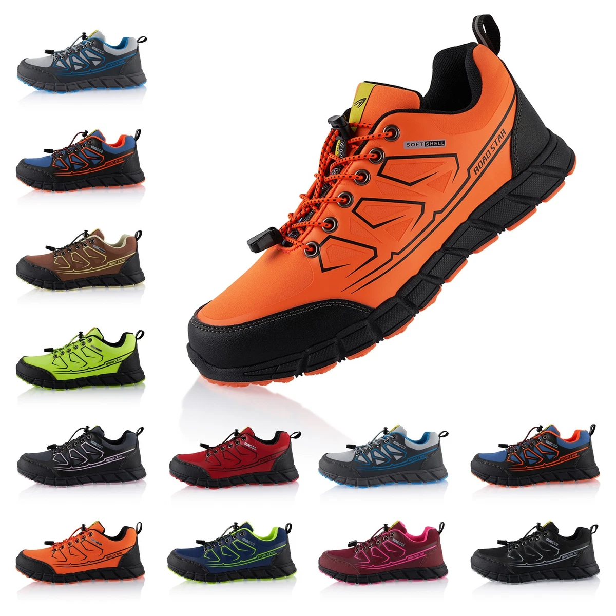 Robuste Herren Trekkingschuhe Wanderschuhe Outdoorschuhe Schuhe Gr.43