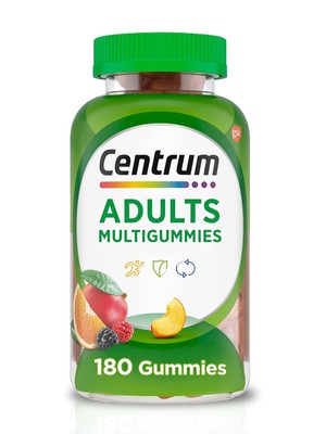 Centrum MultiGummies  Multivitamin for Adults, Multivitamin/Multimineral 180ct