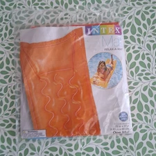 INTEX MAT The Wet Inflatable Pool Float  72” X 27”in ( Orange)