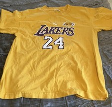 KOBE BRYANT Los Angeles LAKERS Basketball MAJESTIC Youth LJersey Style Shirt NBA
