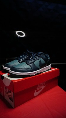 Nike Dunk Low Retro PRM DR9705-300 Mineral Slate Armory Navy Men's Sneakers