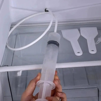 6pcs Refrigerator Drain Hole Cleaner Brush Set Fridge Clog Remover - NEW