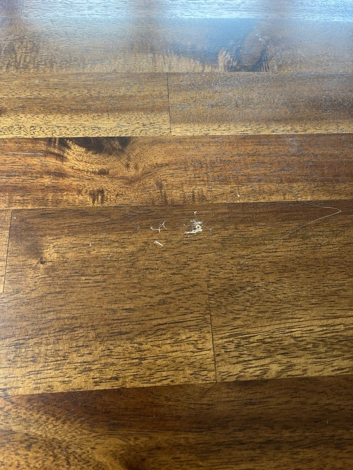 Dining Table and Six (6) Chair Set Dining Room Furniture - Image 4 of 4