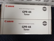 Lot Of 2 Genuine Canon GPR-44 Black Toner Cartridges 26-B005