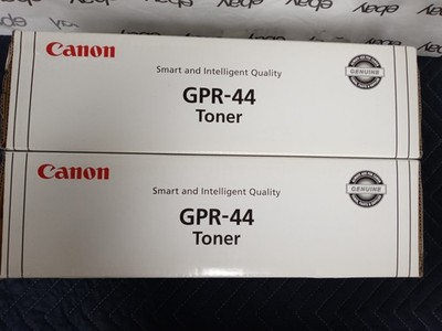 Lot Of 2 Genuine Canon GPR-44 Black Toner Cartridges 26-B005