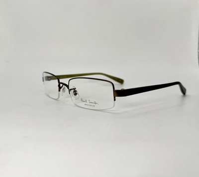 New Authentic Paul Smith PS-1015 W/OACE Eyeglasses Half Rim 51-20-140