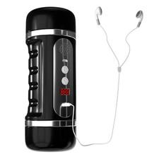 Automatic Male Masturbator Handsfree 360 Rotating Electric Vibrating Stroker UK