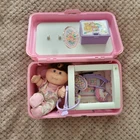 Cabbage Patch Vintage 1995 Love N Go Nursery Carry Case Play Set complete