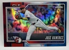 2026 Topps Chrome - Red White & Blue #127 Jose Ramirez