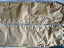 Unbranded Brown Garment Bag Suit Zip Travel Storage 41 x 22" Pre-owned