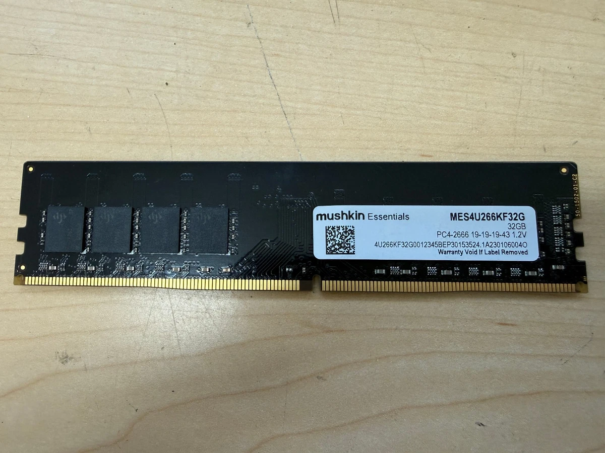 Mushkin DDR4 SO-DIMM 16GB メモリ Essentials SODIMM DDR4 – SSD & RAM Memory for Gaming and High