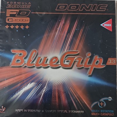Donic BlueGrip J3 Tischtennis-Belag Noppen innen Allround Rot Max
