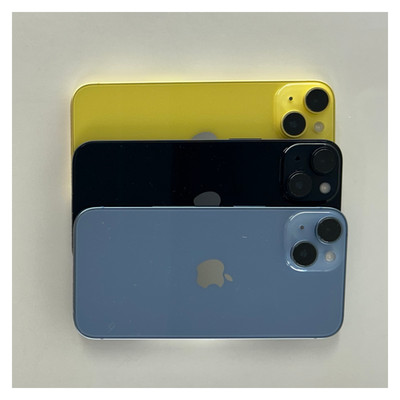 Apple iPhone 14 128GB 512GB Unlocked Verizon Spectrum Pristine Yellow/Blue