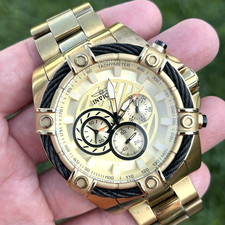 Invicta Bolt Gold Plated Wristwatches for sale | eBay