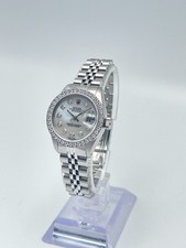 Rolex Datejust 26mm 6917 Mother of Pearl Diamond Dial Diamond Bezel Jubilee Box