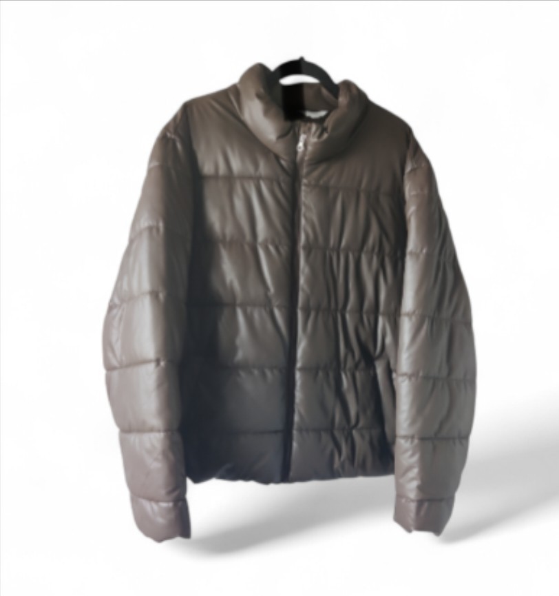 Women's Brown Puffer Time and True Long Sleeve Winter Coat Size 2X