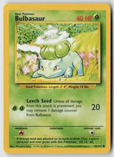 Bulbasaur 044/102 - Base Set Normal - PTCG