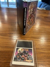 New Adventure Island TURBOGRAFX-16 TG-16 Hu Card with Original Manual