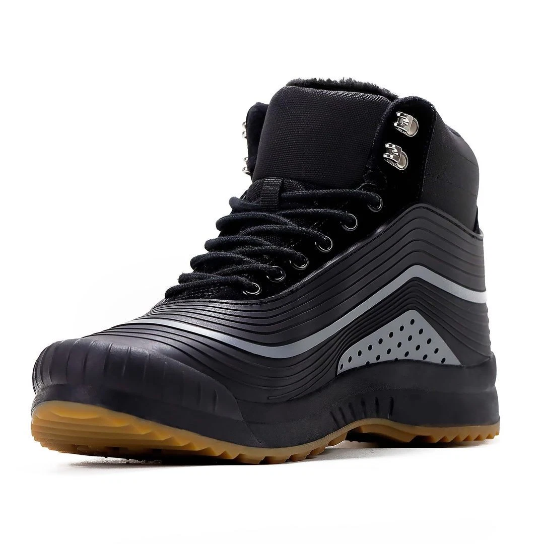 Womens Mens Waterproof Snow Comfy Winter Warm Boots Shoes Fur Lined Non-slip UK