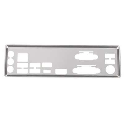 Stainless Steel Shield Back Plate BackPlate Bracket Baffle For ASRock B450M Pro4