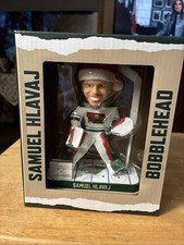 2025 Iowa Wild Samuel Hlavaj Christmas Bobblehead Nib