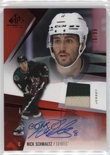 2023-24 Upper Deck SP Game Used Jersey Auto 76/99 Nick Schmaltz #35 Auto 0tm