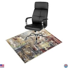 Anidaroel 36"x48" Anti-Slip Chair Mat for Hardwood Floors - Durable Under Desk
