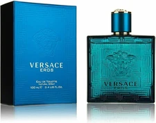 Versace Eros Cologne for Men 3.4 oz EDT Spray Brand New IN BOX**Authentic**