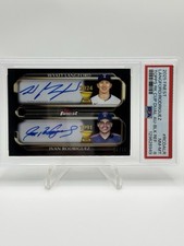2025 Finest Rk  Cup Duel Auto Blk Ref Wyatt Langford / Ivan Rodriguez 4/10 Pop 1