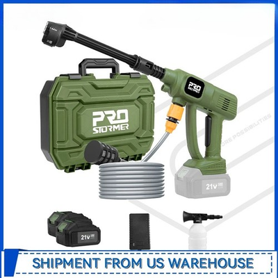 #ad New Cordless Pressure Washer 1500PSI Portable Handheld Water Gun 6 in 1 Nozzle $109.93