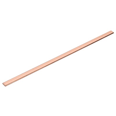 Copper Flat Bar, 1/8'' Thickness x 3/8'' Width x 10'' Length Copper Bar Stock
