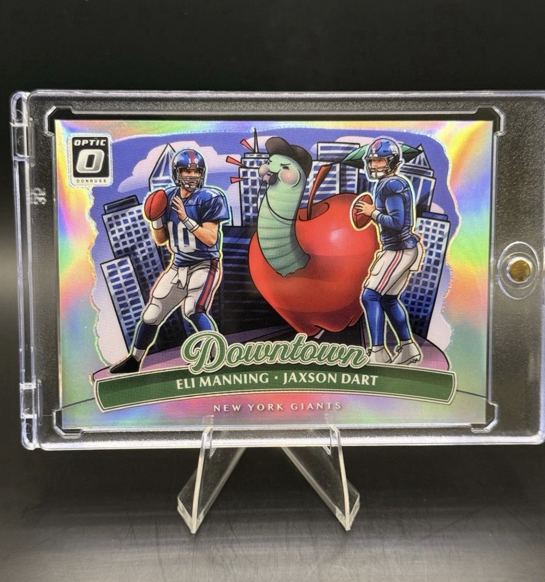 DONRUSS ドンラス フィギュア ピアザ マグワイア ソーサ カード付 2025 Panini Donruss - Optic Downtown Duos Jaxson Dart, Eli Manning