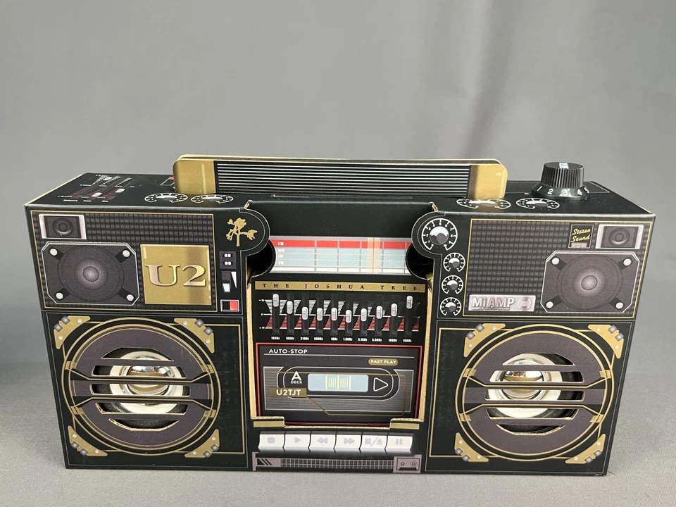 U2 JOSHUA TREE BOOMBOX SPEAKER New Ultra Rare U2 Band Promo - Image 2 of 4