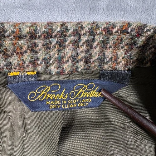 Brooks Brothers Blazer Sport Coat Mens 40 Multicolor Single Breasted Notch Lapel image 5