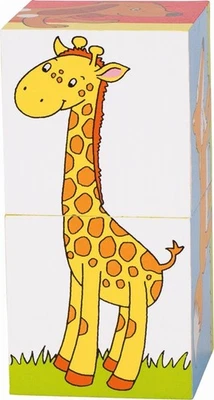 GOKI- Animals Puzzles 3DPuzzles 3DGOKIPuzzle de Dados, Animales, Multicolor (1) - Imagen 1 de 2
