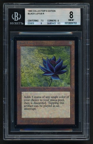 ***BGS 8 Collectors' Edition Black Lotus*** MTG CE Magic Kid Icarus