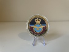 Royal Air Force Per Ardua Ad Astra Gold Plated Spoof Challenge Coin