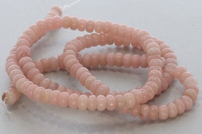 0.39 lfm (58,85   */ 1 lfm) Andenopal Edelstein Strang Schmuckherstellung 4x3mm 