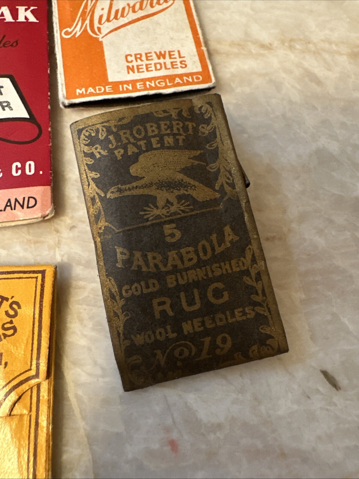 ANTIQUE Sewing Needle Lot 39 Sewing All England English War Pack Some Very Rare