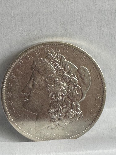 1883-O Morgan Silver Dollar AU/UNC #102 - Picture 3 of 4
