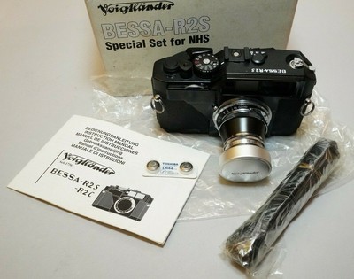 Voigtlander R2S Camera NHS Special Set w/ Heliar 50/3.5 Lens