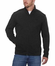 Calvin Klein Men's Full Zip Sweatshirt Black