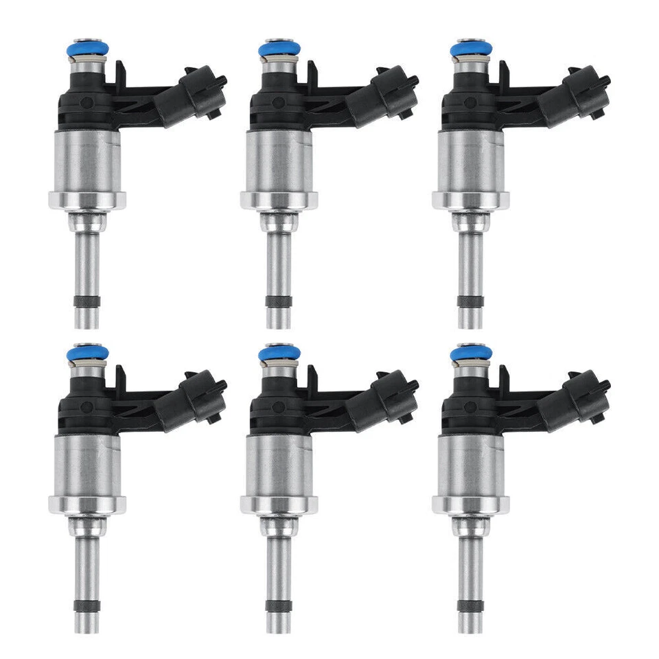 6x Fuel Injectors Fits for Chevrolet Camaro Traverse GMC Acadia 3.6L V6 12638530 Foto 3 de 4