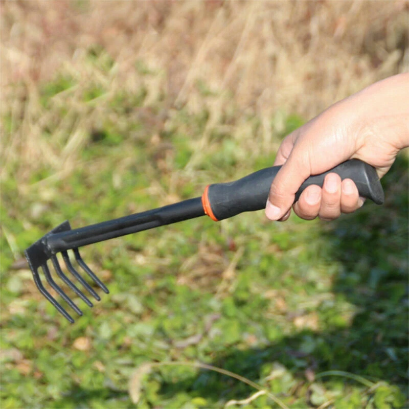 Aerator Lawn Lawn Rake Metal Garden Tools Gardening Tiller Hand Tiller