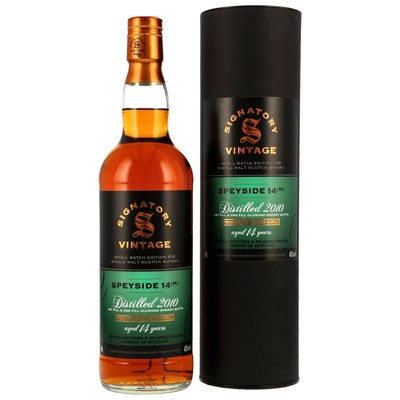 SECRET SPEYSIDE (M) 14y 2010/25 Signatory Small Batch Edition #16 48,2%Vol 0,7L 