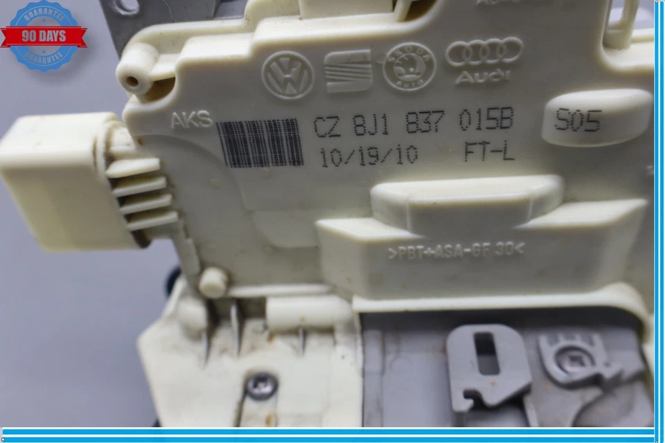 Actuador de cierre de puerta delantero izquierdo del lado del conductor 11-17 Volkswagen VW Touareg OEM Foto 4 de 4